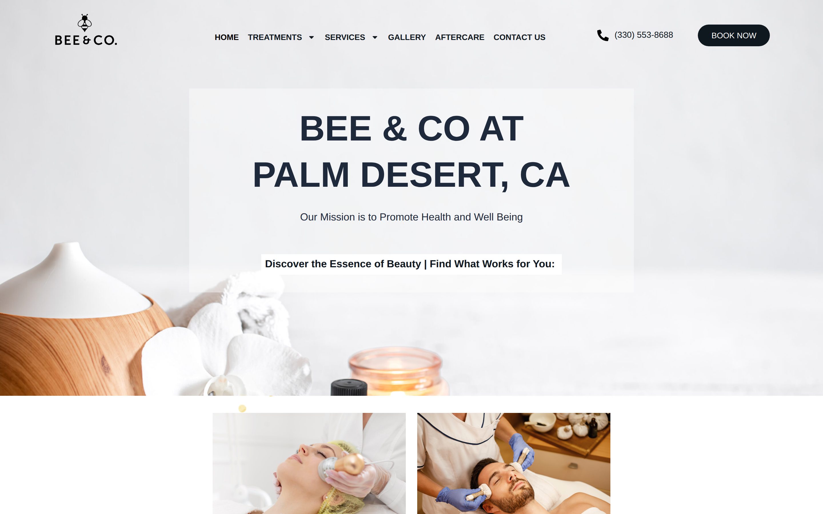Palm Desert Bee and Co WordPress WooCommerce store